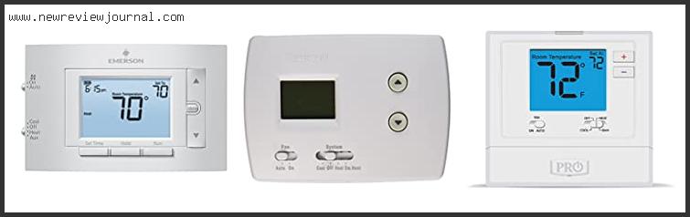 Top #10 Heat Pump Thermostat Based On User Rating