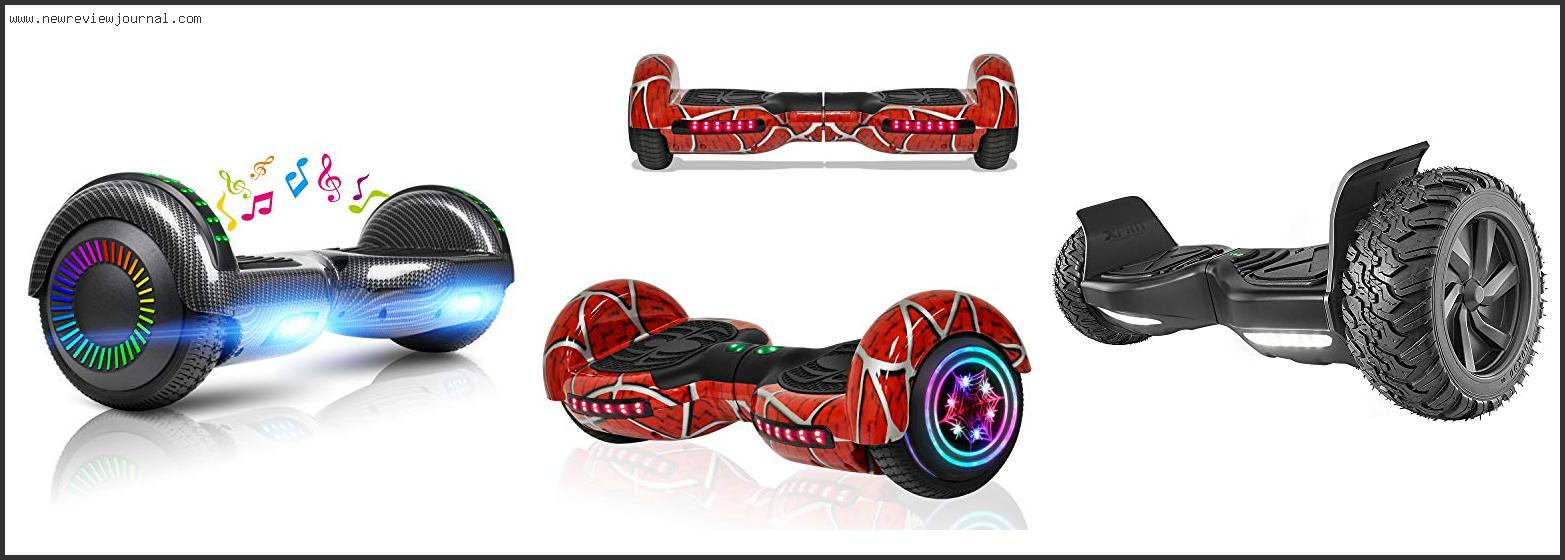 Top 10 Best Hoverboard With Bluetooth And Lights – Available On Market