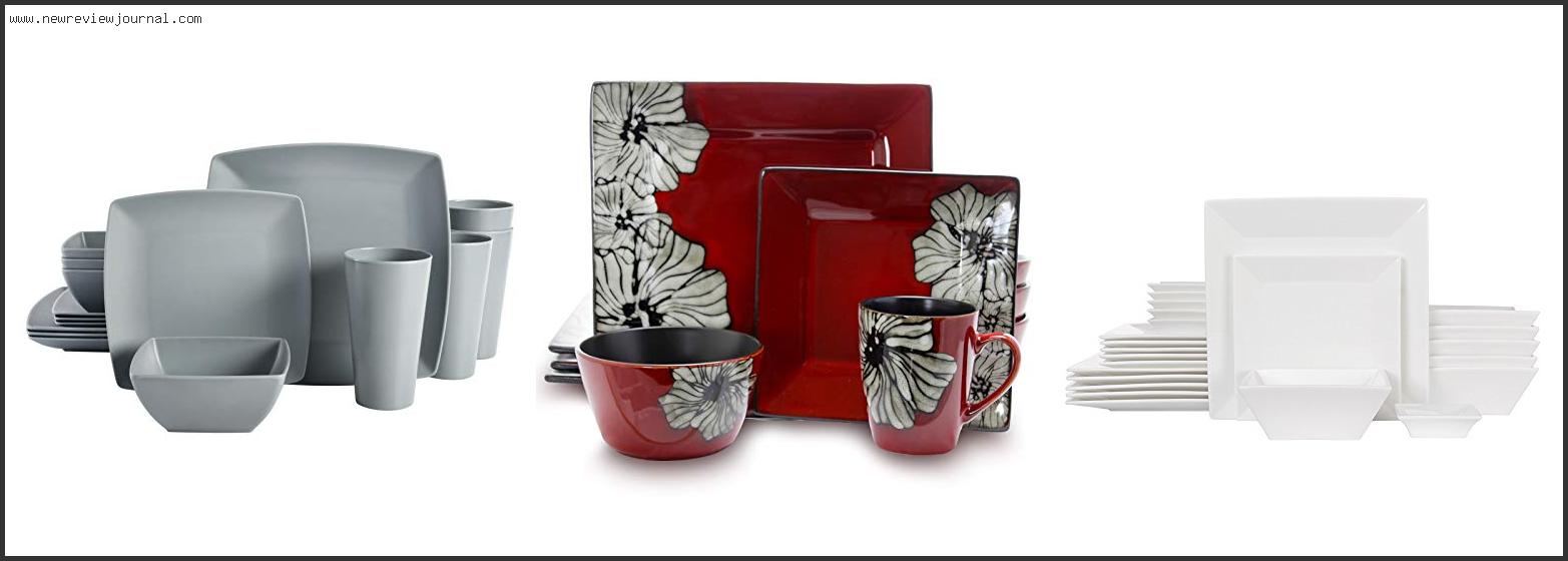 Top 10 Best Square Dinnerware Sets – Available On Market