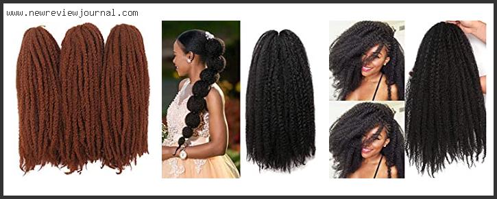 Top 10 Best Hair For Kinky Twists Braids – Available On Market