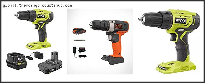Top 10 Best 18v Cordless Drill – Available On Market