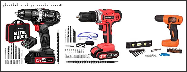 Top 10 Best Value Cordless Drill Based On Scores