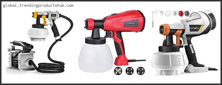 Top 10 Best Spray Gun To Use With Latex Paint Reviews With Scores