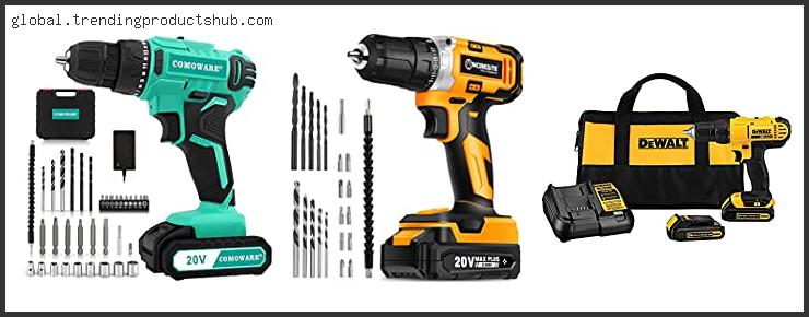 Top 10 Best Cordless Drill – To Buy Online