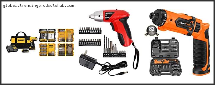 Top 10 Best Cordless Screwdriver Drill Reviews For You
