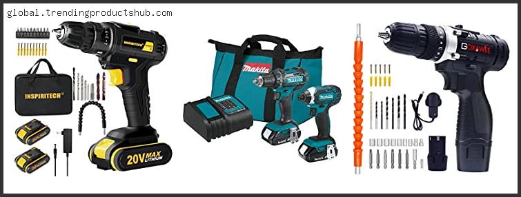 Top 10 Best Cordless Drill With 2 Batteries With Expert Recommendation