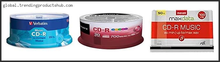 Top 10 Best Cd-r Reviews With Products List