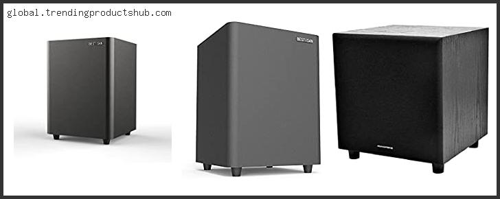 Top 10 Best Subwoofer Under 100 Reviews With Scores