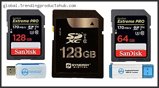 Top 10 Best Sd Card For Nikon D3400 Based On User Rating