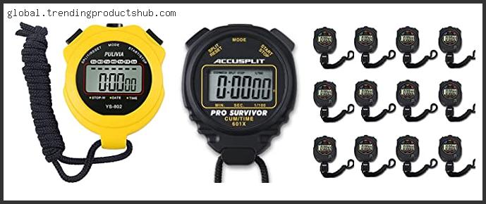 Top 10 Best Stopwatch Based On Customer Ratings