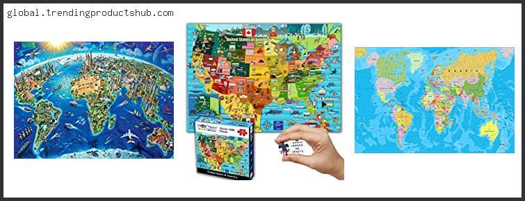 Top 10 Best Jigsaw Puzzle Maps Based On Customer Ratings
