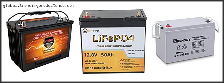 Top 10 Best Deep Cycle Marine Battery For Tailgating With Expert Recommendation