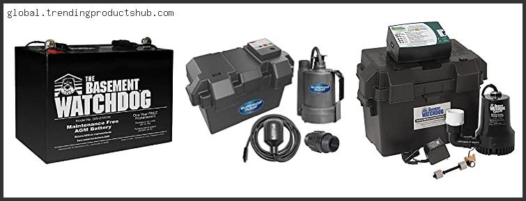 Best Sump Pump And Battery Backup Systems