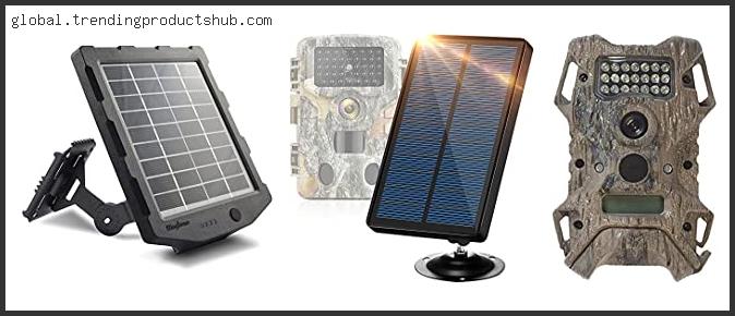 Top 10 Best Solar Game Camera Based On Scores
