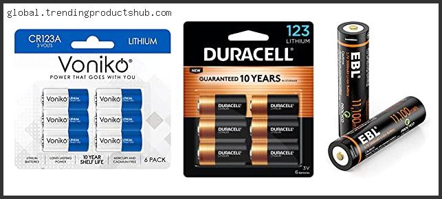 Top 10 Best Cr123 Battery Comparison – To Buy Online
