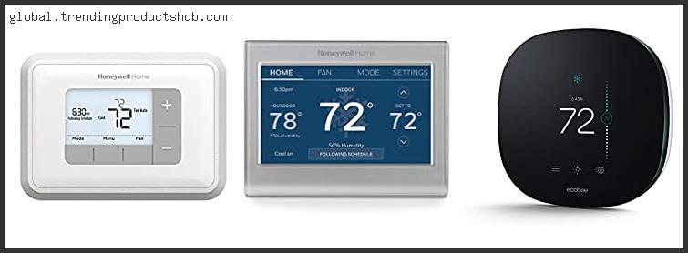 Top 10 Best Battery Powered Smart Thermostat – Available On Market